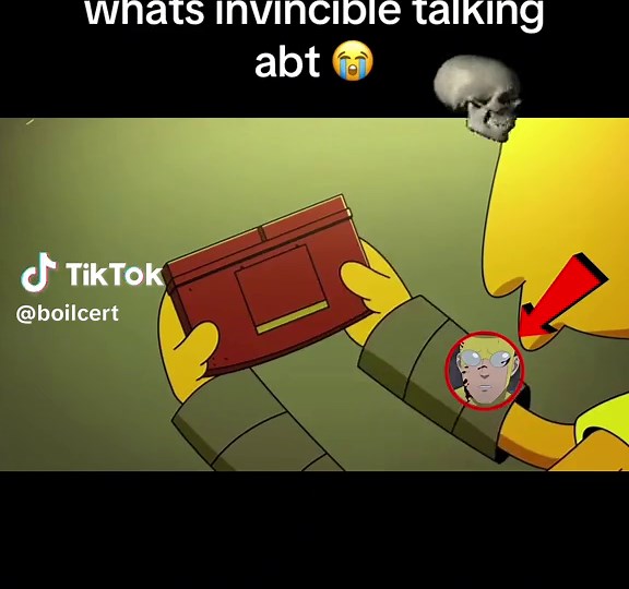 whats invincible even abt bro 😭😭#invincible #finalspace #fyp #stevenyeun