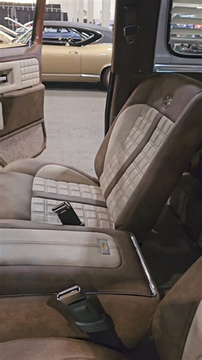 TMI Products Feature: 1980 K5 Blazer owned by Jim & Kimberly Allen and winner of the Goodguys Rod & Custom Association Best Interior TRIM Award featuring a full custom interior based off TMI Classic Lowback Bucket Seat reupholstered by Old Town Upholstery. #tmiproducts #k5blazer #K5 #chevy #classiccars #classictrucks #customupholstery | TMI Products