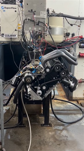 Today’s date on the dyno is a @badgermidgets Honda K24 that was originally built by the late Mark Ray and came to us for a rebuild. While it was here the decision was also made to upgrade to our belt drive setup. Now it’s time to get this thing boxed up and arrange for it’s flight back to Wisconsin so the @brandonwaelti , Mike, Jim, and Todd can get it in the car and ready for @cbnationals in a couple weeks! #esslingerpower #esslingerbdk #esslingerbdkpower #beltdrivekserieshonda | Esslinger Engi