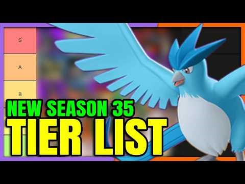 Pokemon Unite TIER LIST ARTICUNO New Ranked Season 35