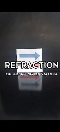 Refraction #STEMTOKPERIMENTS #NSTF2022 #SCITOKPERIMENTS #science #fyp