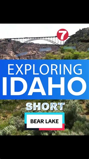 Straddling the Idaho-Utah border, #Bear Lake — the “Caribbean of the Rockies” — glows a surreal turquoise from sunlight bouncing off suspended limestone particles in its crystal-clear, 208-foot depths. Named by a fur trapper in 1819, it became a key stop on the Oregon Trail. Mormon pioneers negotiated a rare land-sharing agreement with the Northwestern Shoshone in 1863 and started settling in the valley. The lake is also a living relic: home to four fish species found nowhere else on Earth — Bon