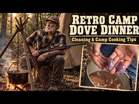 Retro Camp Dove Dinner | Cleaning & Camp Cooking Tips