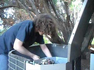 HVAC: compressor sound blanket reinstallation