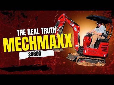 $7800 Chinese Mini Excavator Online Scam Or Victim Syndrome? MechMaxx
