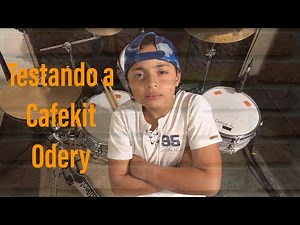 Tijolinho por Tijolinho (Drum Cover) Testando a CafeKit da Odery - Pierre Maskaro