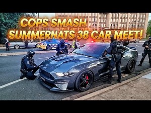 2026 Summernats 38 | Friday afternoon car meet SMASHED by cops + Braddon at night
