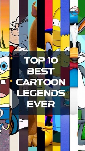 Top 10 Greatest Cartoon Characters of All Time | Animated Legends