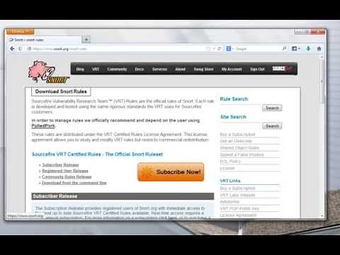 Snort Install on Windows 7