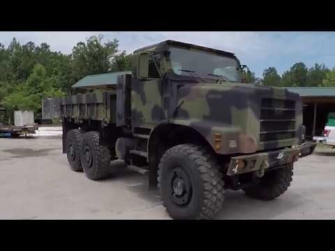 2000 Oshkosh MK23 MTVR 7 Ton 6x6 Cargo Truck