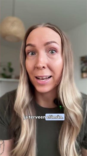 Juulia haluaa kannustaa kaikkia terveellisiin elintapoihin
