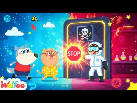 NEW | Stay Away From Areas With Danger Signs! | Safety Rules for Kids | Wolfoo Cartoon for Kids