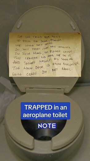 Man Gets Trapped in Aeroplane Bathroom for Entire Flight
