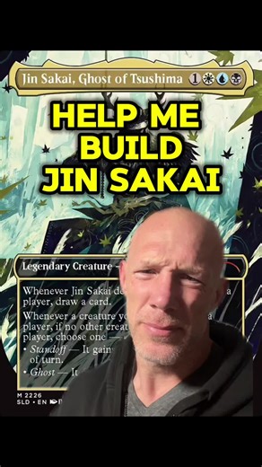 Let’s build a Jin Sakai deck together #mtg #edh #magicthegathering | Magic: The Gathering
