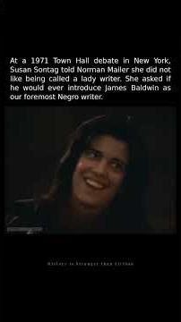 Susan Sontag vs Norman Mailer, Town Hall 1971 #Shorts
