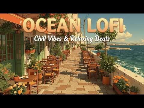 Calm waves and sea breeze for deep concentration and focused work time