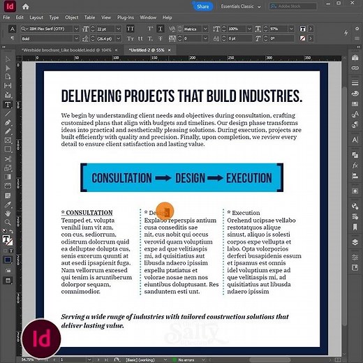 Professional Text Layouts Using Column Rules in InDesign 2026