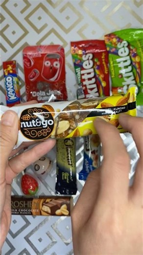 Relaxing Sweet Treats ASMR: Skittles, Roshen, & Jelly Gummy Crinkles ✨🍭🍫 #asmr #chocolate #candy