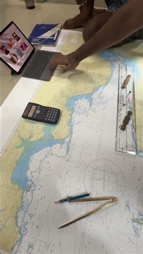 #chartwork #navigation #worldwide #traveller #shiplife #navigator #lifeatsea 🌊🌊🌊🌊🛳️🌊🌊🌊🌊