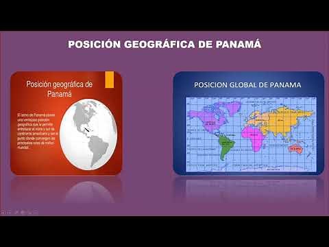 Posición geográfica de Panamá 🇵🇦