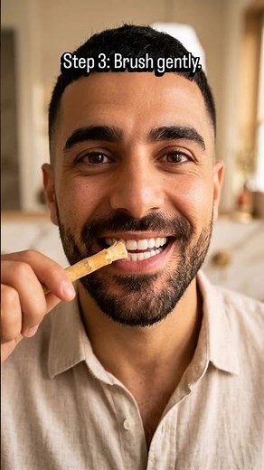 Miswak Tutorial 🪥🌿 | The 7,000-Year-Old Toothbrush