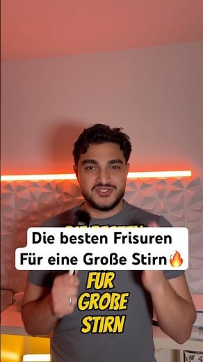 3 Frisuren für eine große Stirn🔥 #style #streetwear #fashion #hairstyle #hair #haircut #shorts