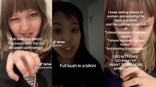 TikTok's 'Full Bush In A Bikini' Trend Is The Body-Positive Movement We Didn't Know We Needed