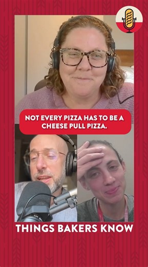 NEW on our Things Bakers Know podcast, Recipe of the Year co-developer Molly Marzalek-Kelly breaks down the CHEESE strategy for topping your Flaky Puff Crust Pizza before the bake! Grated Parmesan ➡️ whole milk low-moisture mozzarella ➡️ fresh cubed mozzarella ➡️ bake! What is the genius behind this intentional topping method? Stream the full episode now: BakeWith.Us/ROTYpodcastCheese | King Arthur Baking Company