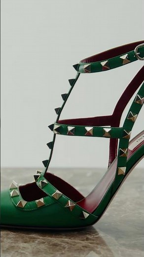 Sharp precision. The new Valentino Garavani Rockstud pumps offer new edge and undeniable impact.