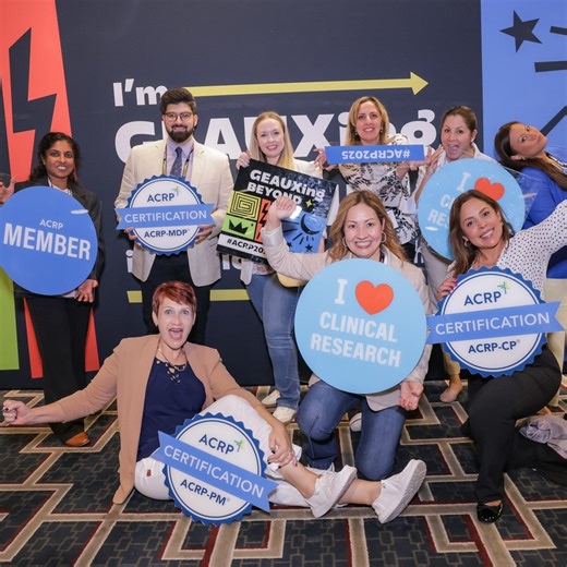 The ACRP 2025 Highlights & Photo Gallery is Live >> https://bit.ly/4jXSUsb Whether you joined us in New Orleans or followed along from afar, you can now experience the energy and connections that made #ACRP2025 unforgettable. Explore attendee videos, daily photo galleries, editorial content, and more! Don’t forget to download and share your favorite pics! Tag us and use #ACRP2025 so we can see your posts! | ACRP - Association of Clinical Research Professionals