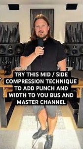 Try this mid / side compression technique to add punch and width to your bus and master channel