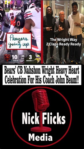 Bears’ CB Nahshon Wright Heavy Heart Celebration For His Coach John Beam! _____________________ That interception had to be extra special for Nahshon Wright, after an emotional week. Wright is still suffering with the loss of Legendary coach and Laney College Athletic Director John Beam, who was shot and killed Thursday on campus in Oakland. Wright also made a heartfelt post on ‘X’ talking about the passing of his former coach John Beam. #football #nfl #chicagobears #nahshonwright #johnbeam #coa