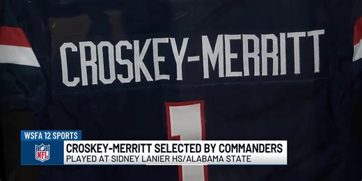 JaCory Croskey-Merritt selected by Commanders