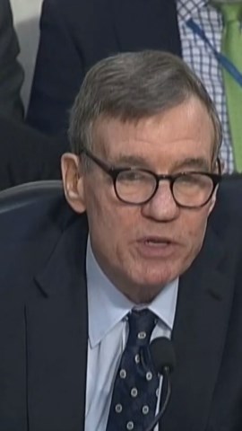 Virginia Senator Mark Warner questions Director of National Intelligence Tulsi Gabbard