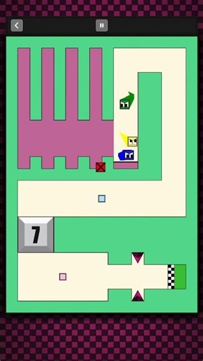 Square Race #race #geometrydash #marblesrace#04