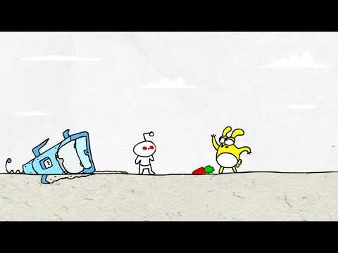 My FUNNY CARTOONS: Reddit Alien. Funny Animation