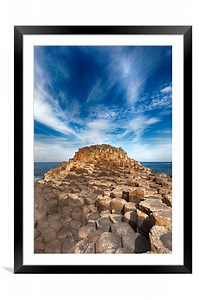The Giant'S Causeway Picture Framed & Mounted Wall Art in Colour by Mark Godden ID #400053