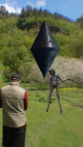 Aliens are trying to attack a person #video #reels #trending | Ufo Ufos