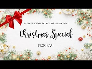 IGSM | Christmas Special Program 2025 | Shekinah TV Tamil