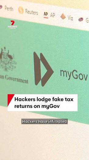 Hackers have lodged fake tax returns on the myGov website, directing refunds to their own bank accounts. #mygov #ato #taxoffice #australiantaxoffice #tax #hack #hacker #hacking #fraud #security #7NEWS | 7NEWS Australia