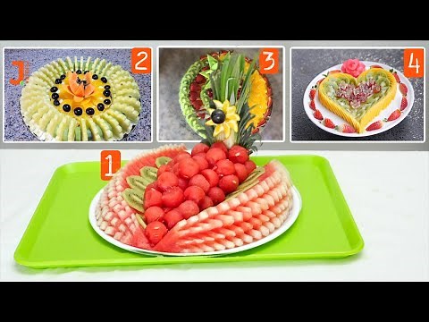 9 FRUIT CENTERPIECES FOR PARTIES IN THE NEW YEAR 2021 | Beautiful Sliced Fruit