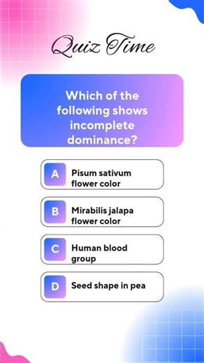 Day 2/30 Mendel’s Laws: MCQs | Genetics for NEET UG#shorts