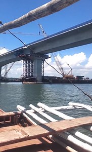 Up close and personal. Panguil Bay Bridge! 🇵🇭 Panguil Bay Bridge is a 3.77 km bridge which will connect Tangub, Misamis Occidental and Tubod, Lanao del Norte. The bridge when completed will become the longest water-spanning bridge in Mindanao. Follow Tangub City for latest updates! | Tangub City