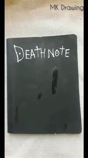 i Make drawing book death note #art #shorts