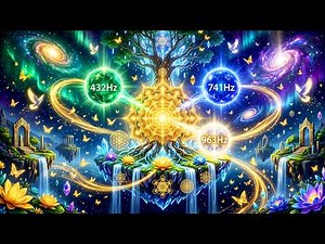 432 HZ +741 HZ+ 963 HZ ~ Receive WEALTH, HEALTH, MIRACLE & LOVE From The Universe ~Law of Attraction