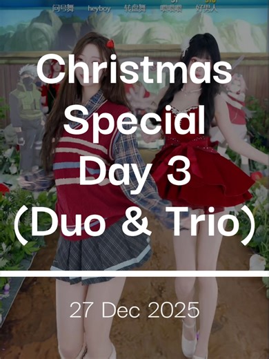 Christmas Special Day 3: Duo & Trio Dances