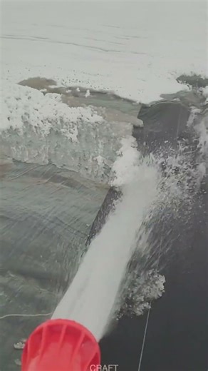 How to Melt Snow Fast with Water | Easy Winter Hack