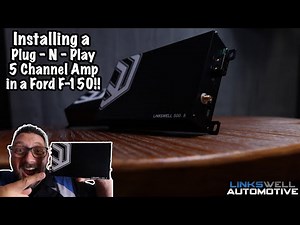 PLUG - N - PLAY 5 Channel DSP Amp installation!