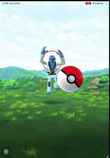 Catching high CP Sawk Pokémon in the wild!