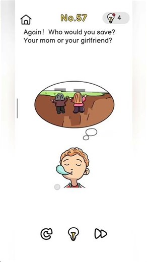 Only geniuses solve Brain Out Level 57 Think fast #BrainOut #BrainOutLevel57 #ViralGame #LogicPuzzle